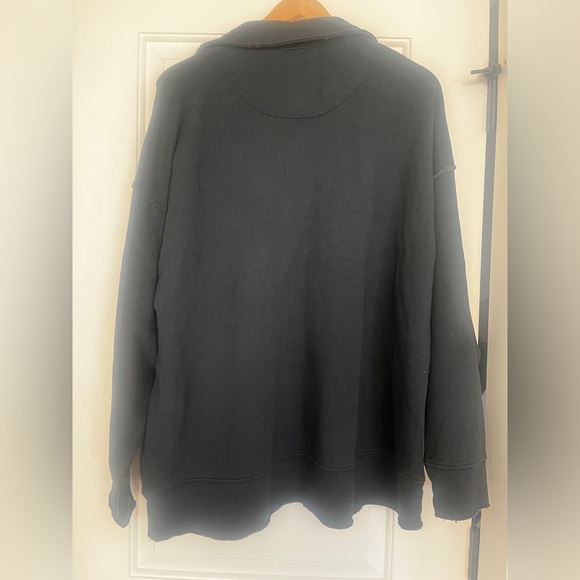 NWT Aerie Distressed VNeck Collar Sweater - Picture 2 of 5